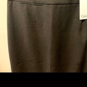 NWT Calvin Klein black pencil skirt size 0